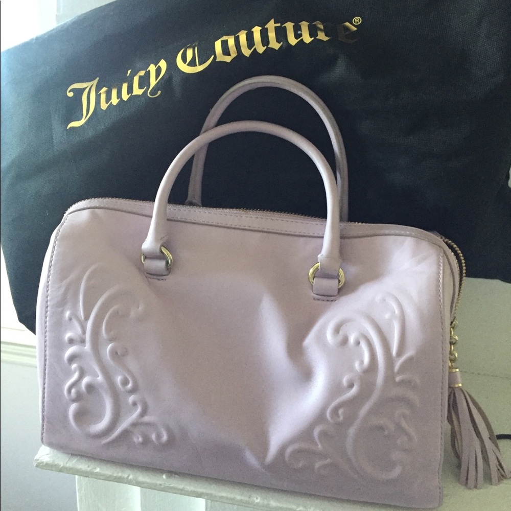 NWT. Juciy Couture pastel purple bag